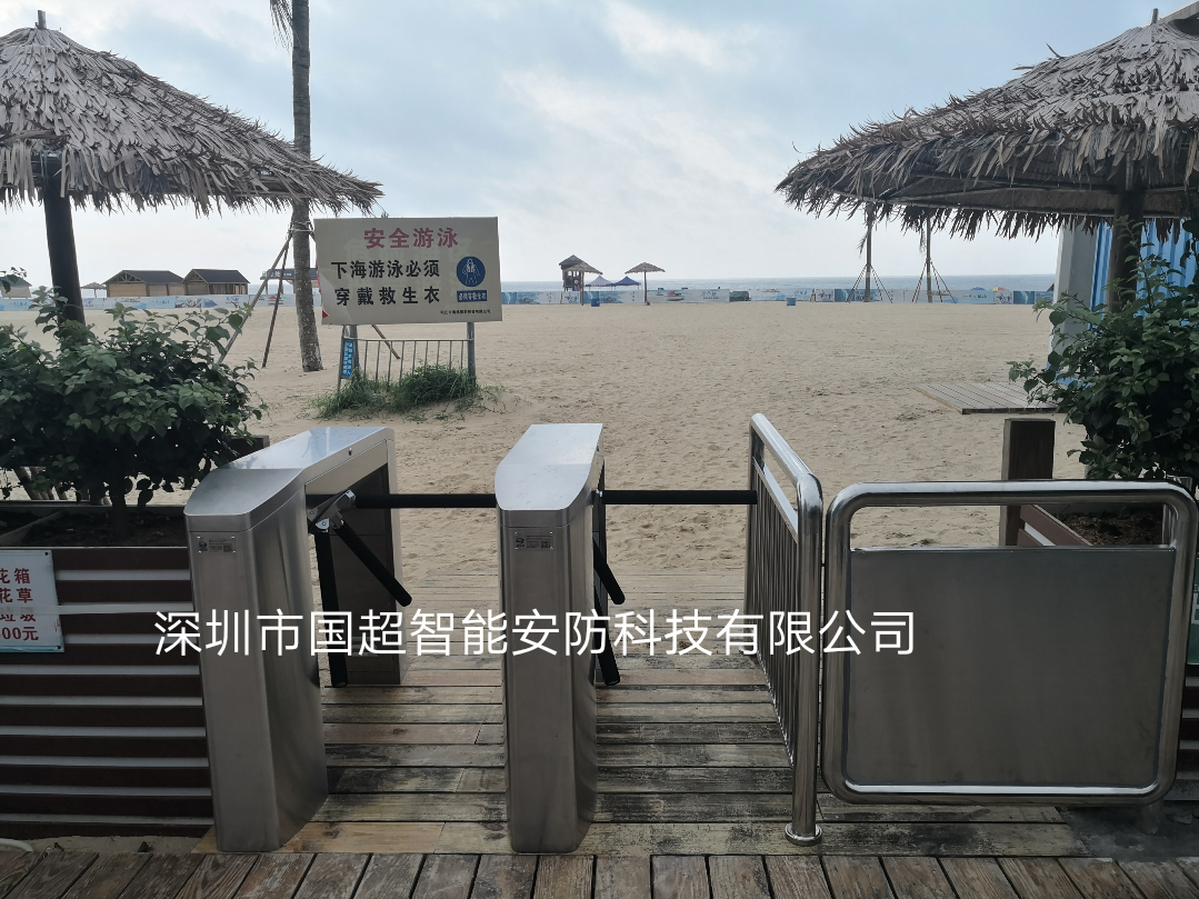 廣東陽江海陵島大角灣一號銀灘海上絲路旅游景區側門出場