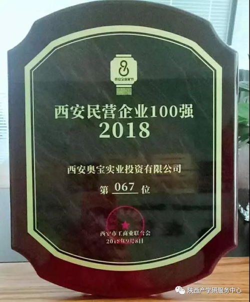 奧寶實業(yè)榮登西安民營企業(yè)百強榜 化工產(chǎn)品銷售領域的卓越風采